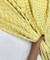 Yellow Minky Dot Fabric by the Yard, 60" Wide Ultra-Soft Plush Minky Fabric for Baby Blankets, Nursery Decor, Plush Toys & Sewing